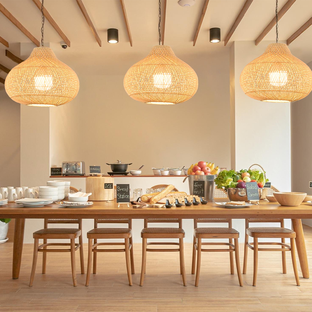 Boho Natural handmade Island Pendant Light - Lumpaz