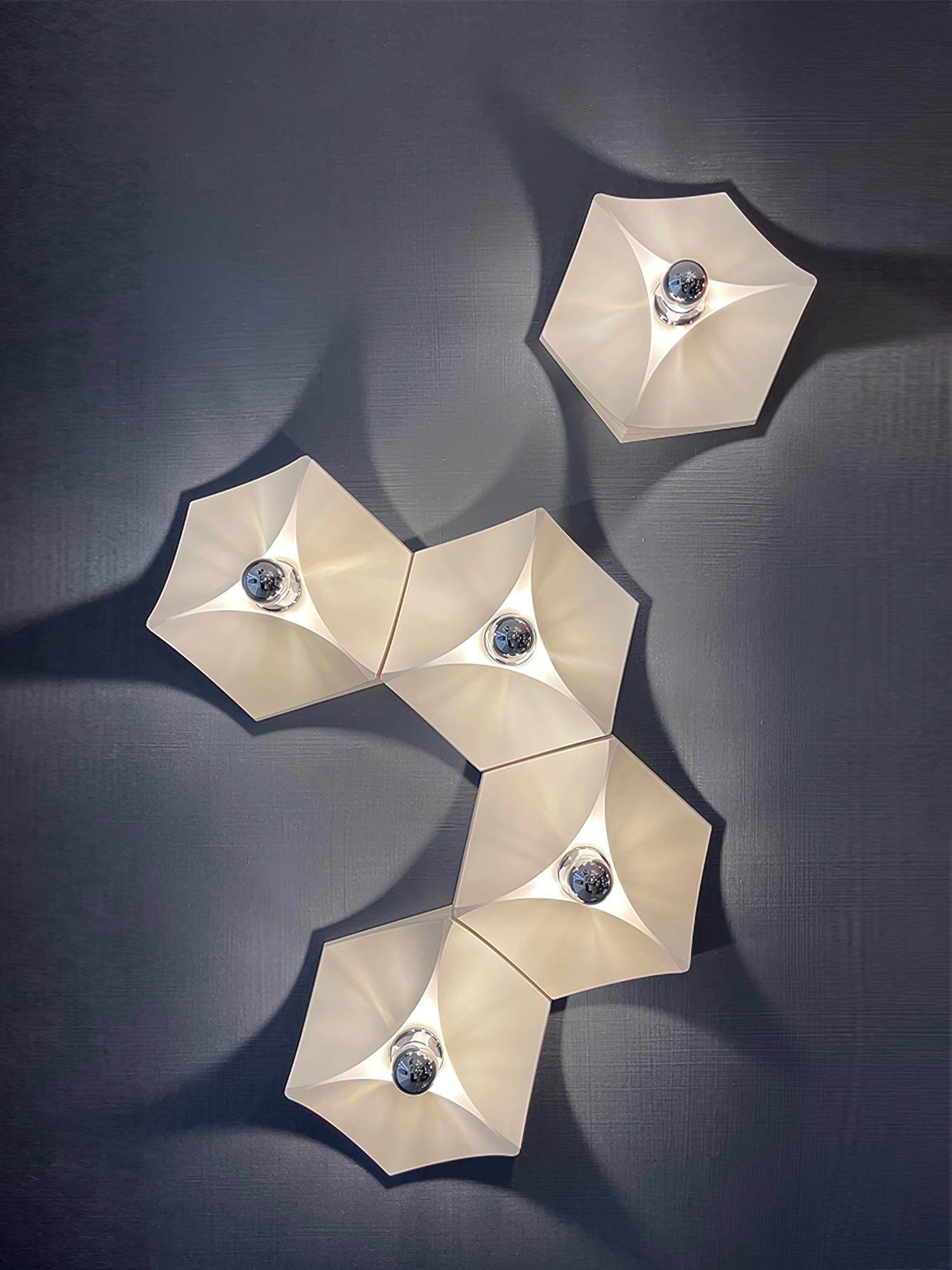 Pentagon Combination Wall Lamp - Lumpaz