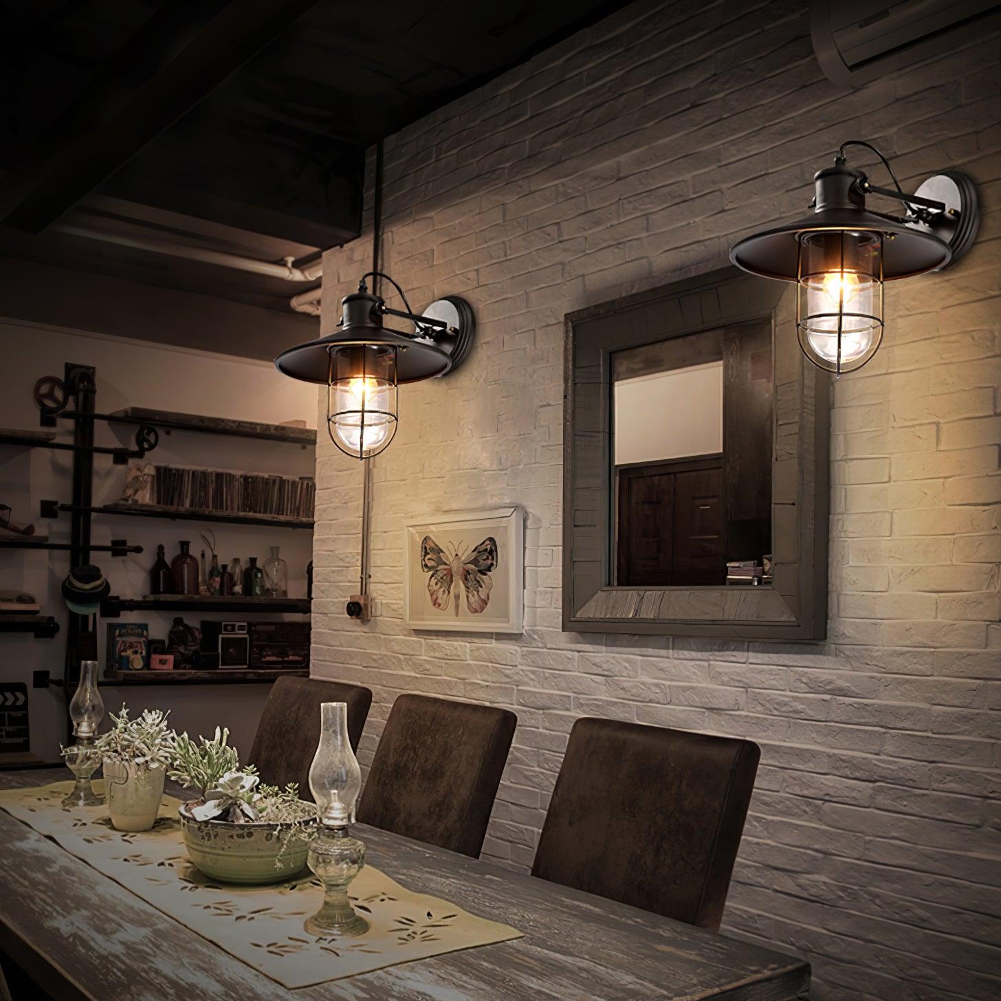 Harbour Industrial Wall Light - Lumpaz