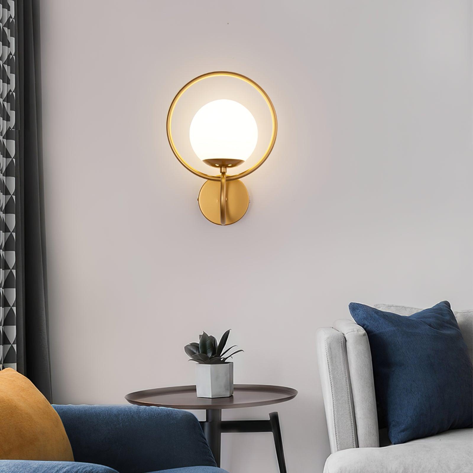 Circle Global Wall Lamp - Lumpaz