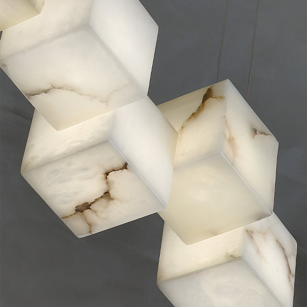 Modern Artistic Geometric Shape Elegant Hanging Light Fixture - Lumpaz