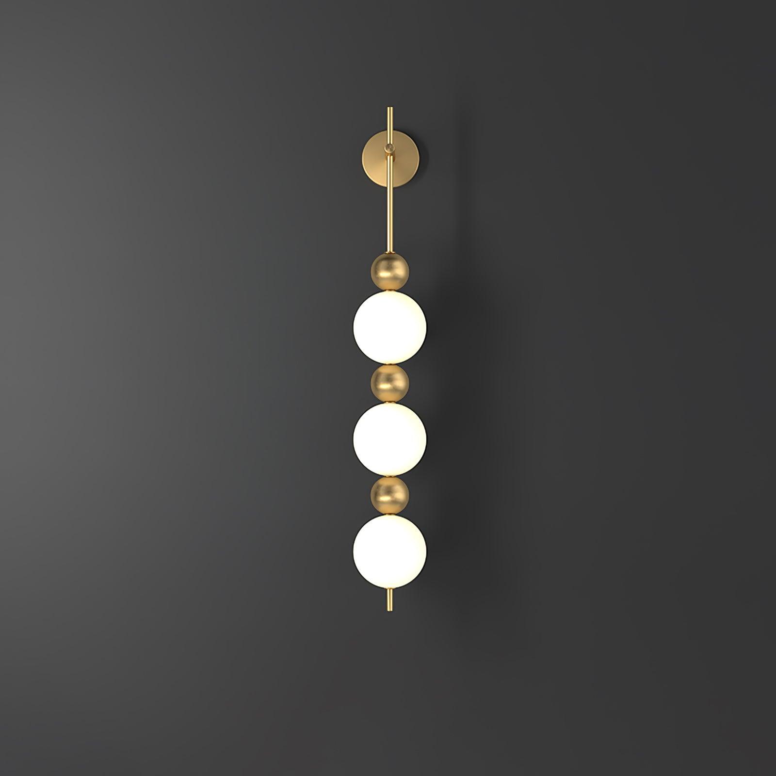 Candied Haws String Brass Wall Lamp - Lumpaz