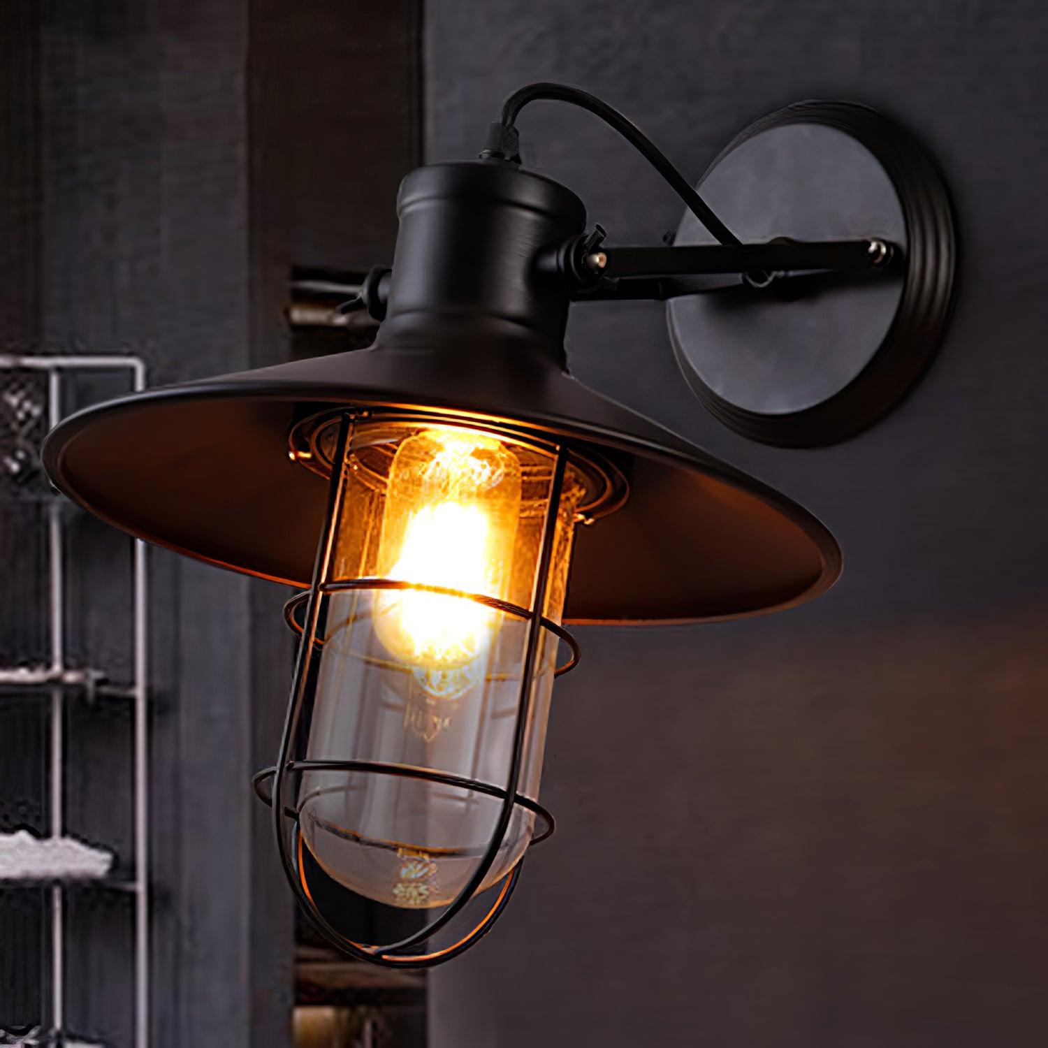 Harbour Industrial Wall Light - Lumpaz