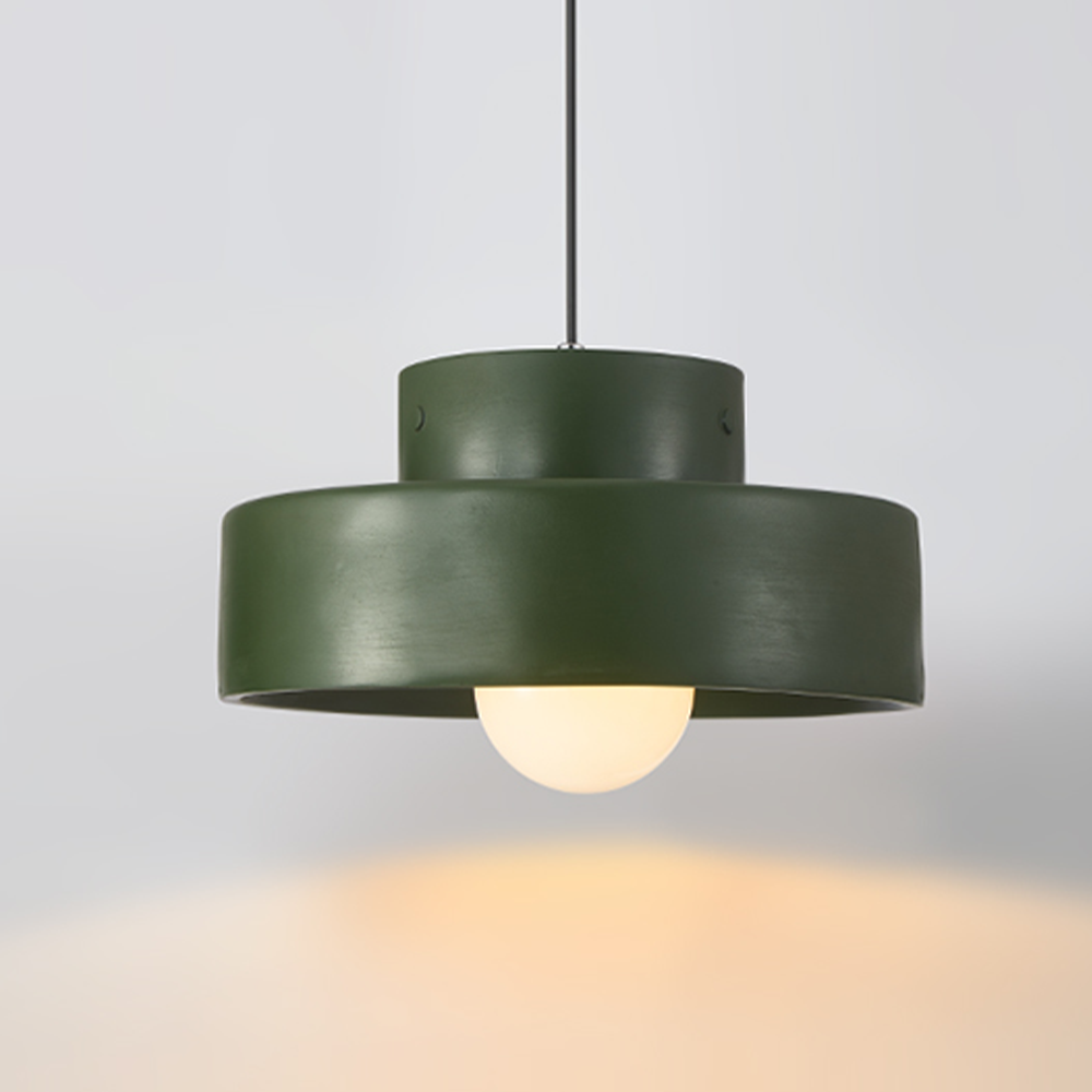 Nordic Geometric Cylindrical Pendant Lighting - Lumpaz