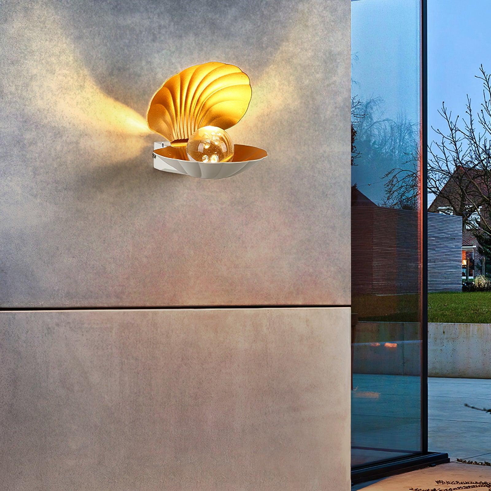 Pearl Clam Wall Light - Lumpaz