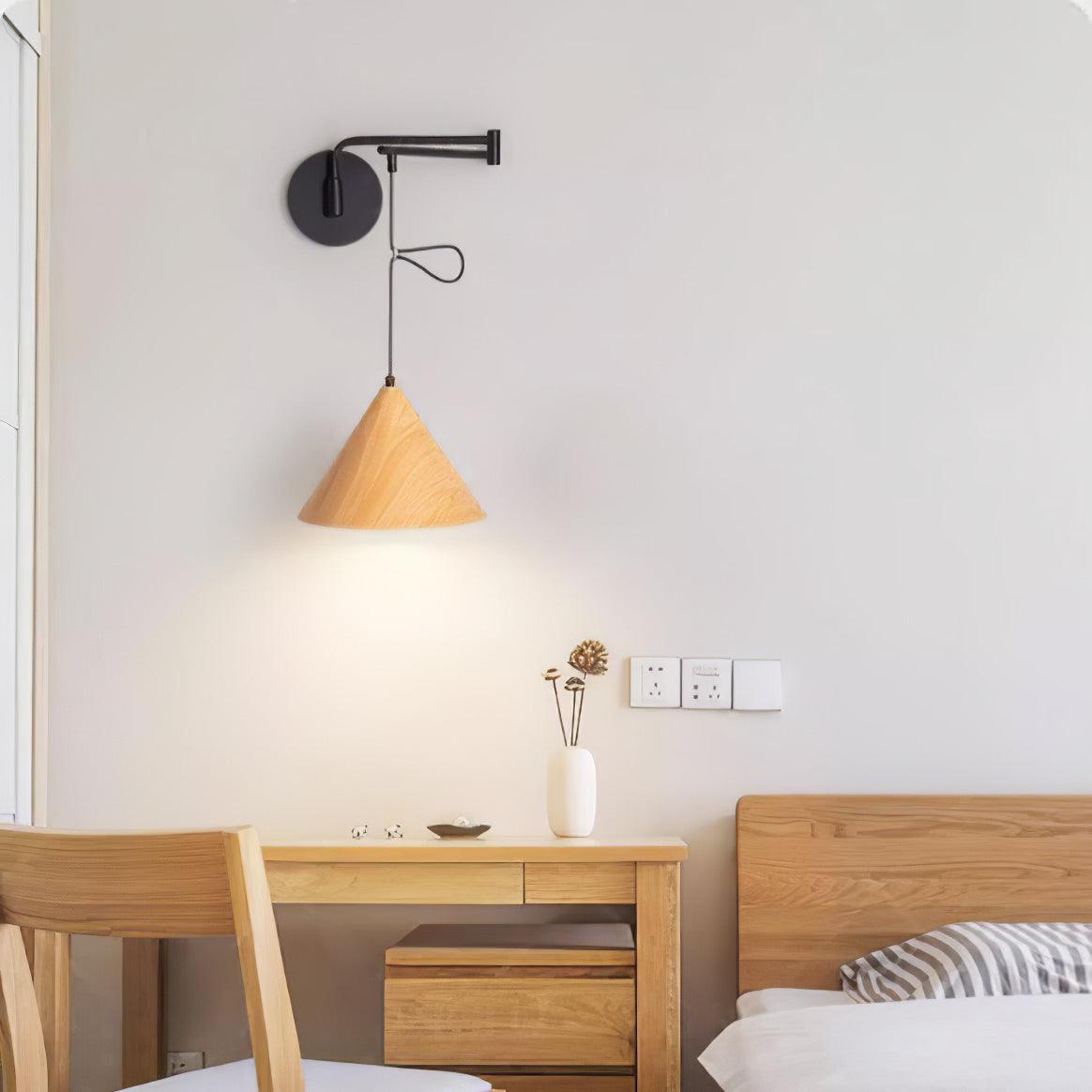 Cone Swing Arm Wall Lamp - Lumpaz