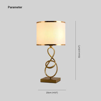 Sano Luxury Zylindrische Metall/Stoff Stehleuchte, Weiß/Rot - Lumpaz