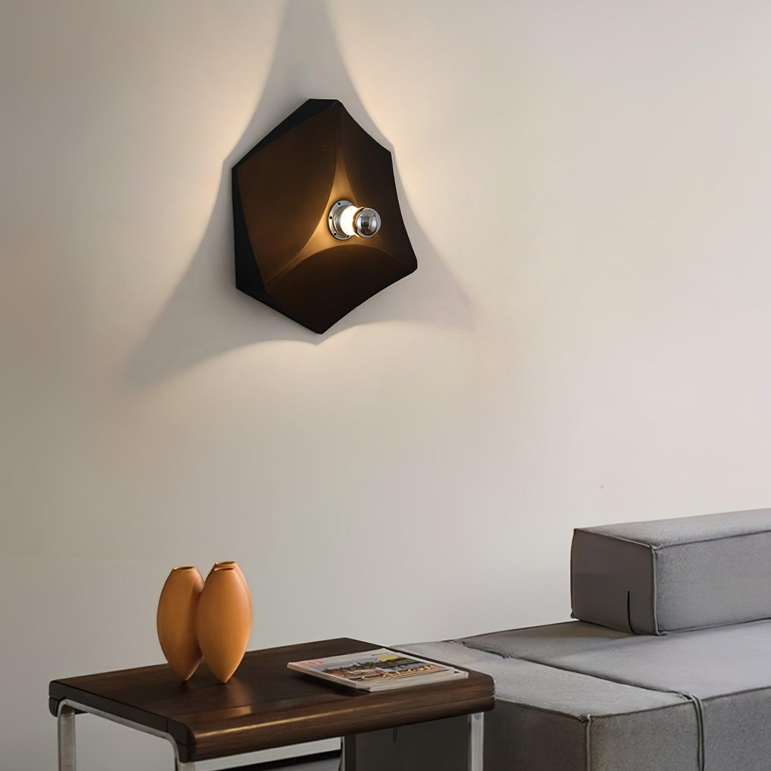 Pentagon Combination Wall Lamp - Lumpaz
