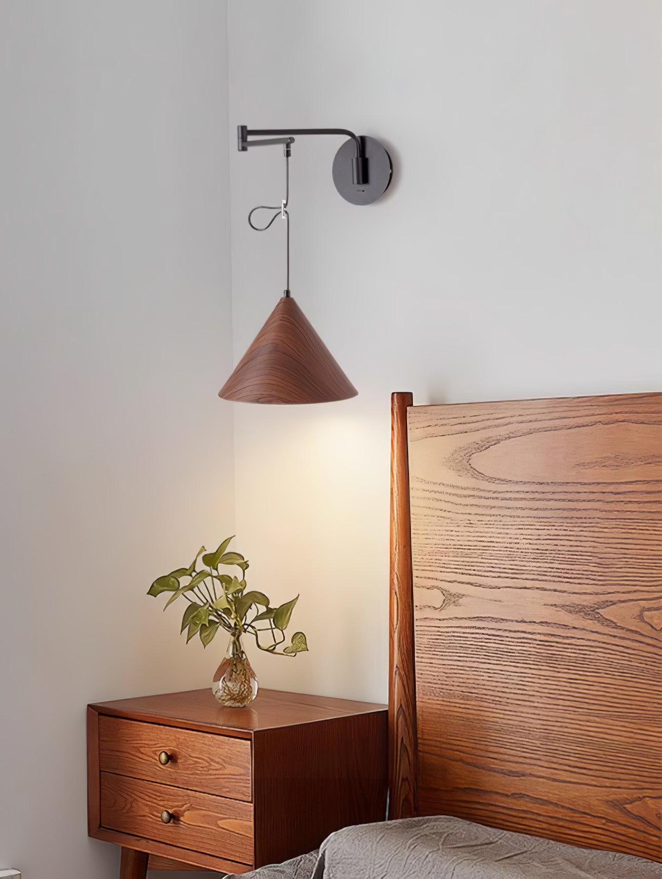 Cone Swing Arm Wall Lamp - Lumpaz