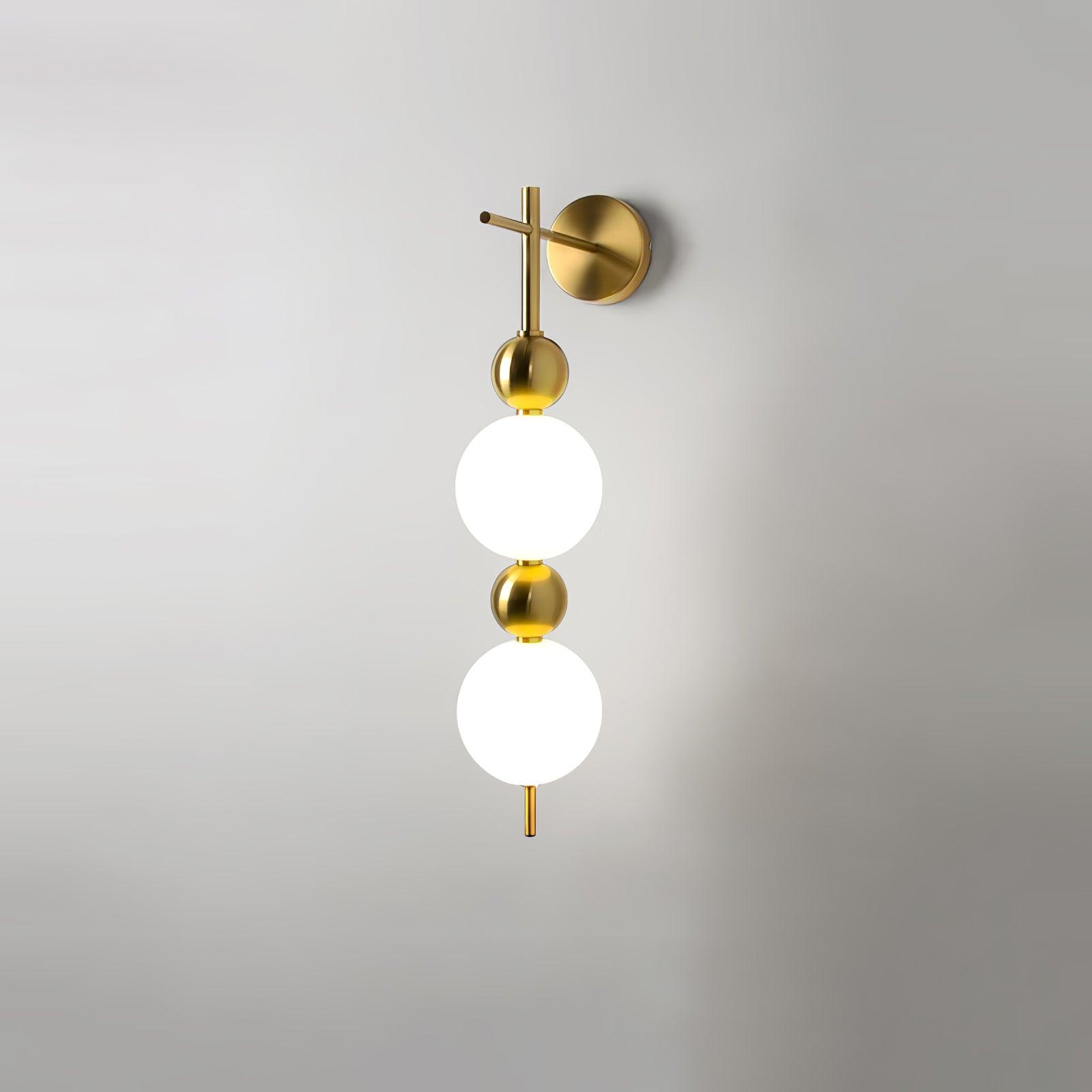 Candied Haws String Brass Wall Lamp - Lumpaz