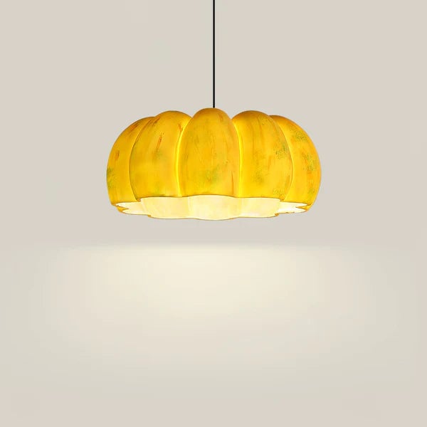Eco-friendly Resin Pumpkin Pendant Light - Lumpaz