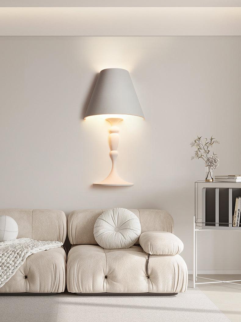 Plaster Picture Wall Lamp - Lumpaz