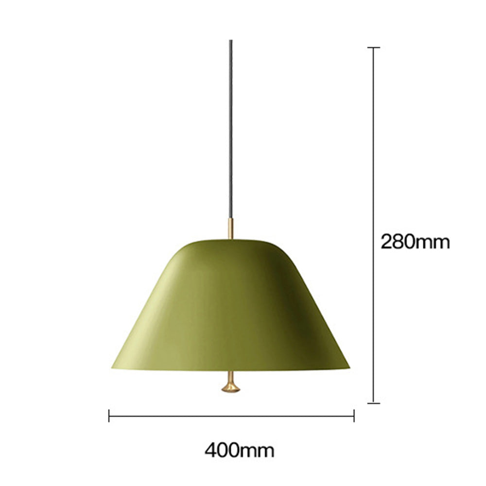 Modern Metal Living Room Cone Pendant Light - Lumpaz