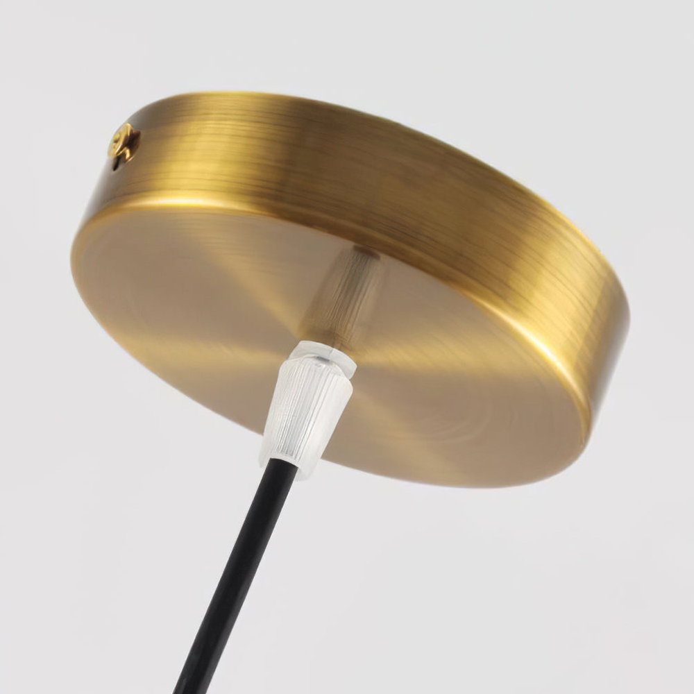 Flying Saucer Walnut Pendant Light - Lumpaz