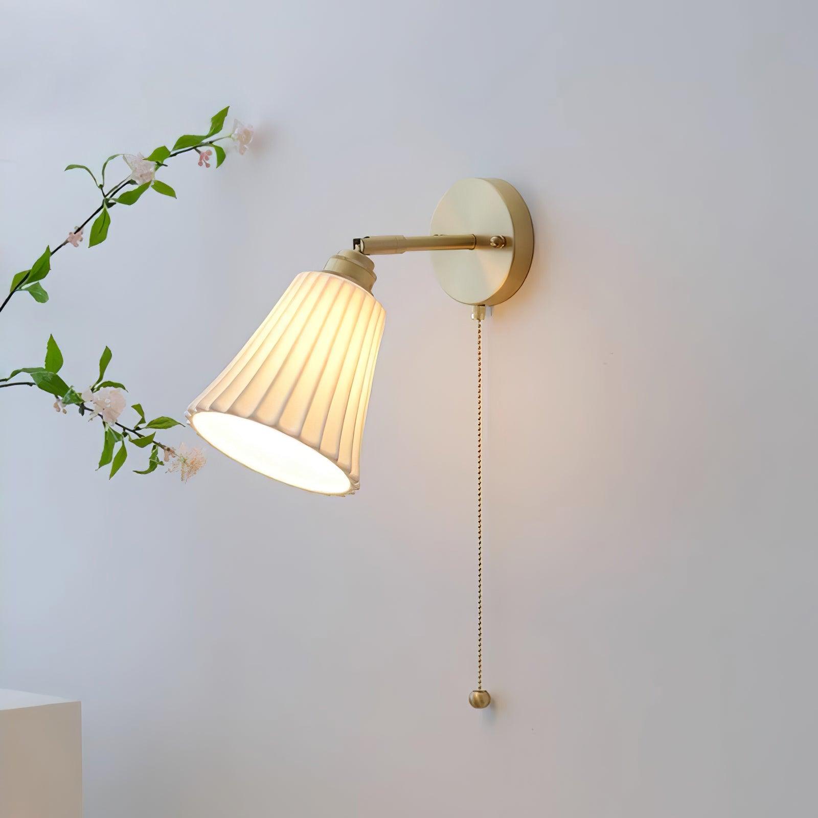 Trumpet Ceramic Wall Light - Lumpaz