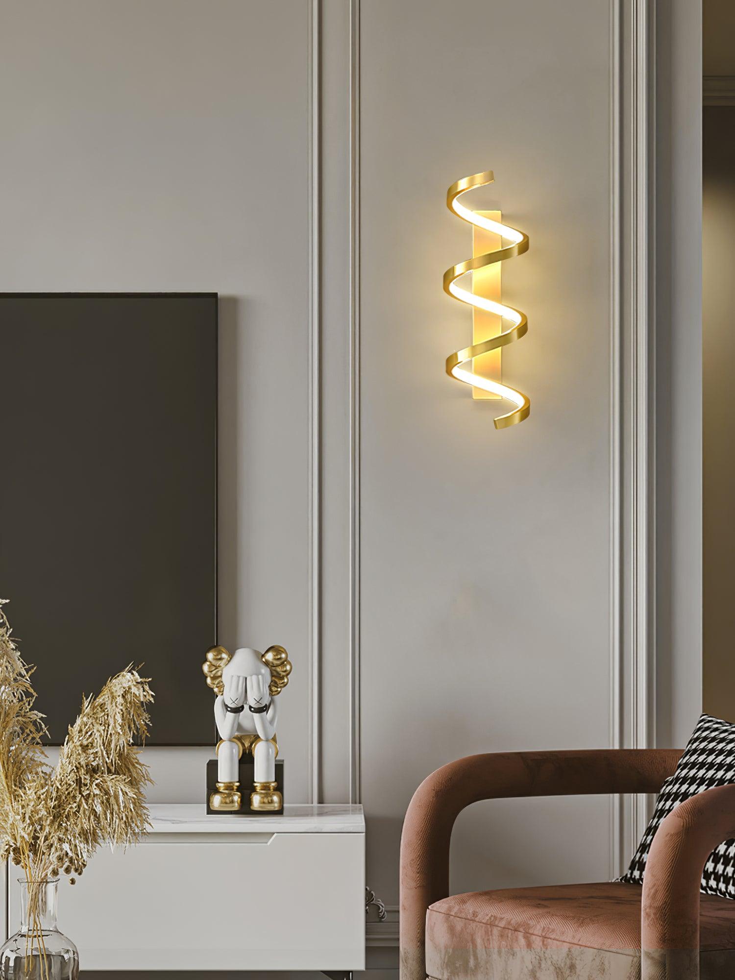 Spiral Wall Light - Lumpaz