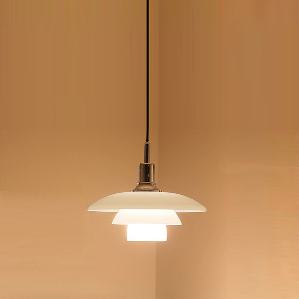 Medieval Nordic Simple Bauhaus Glass Pendant Light - Lumpaz