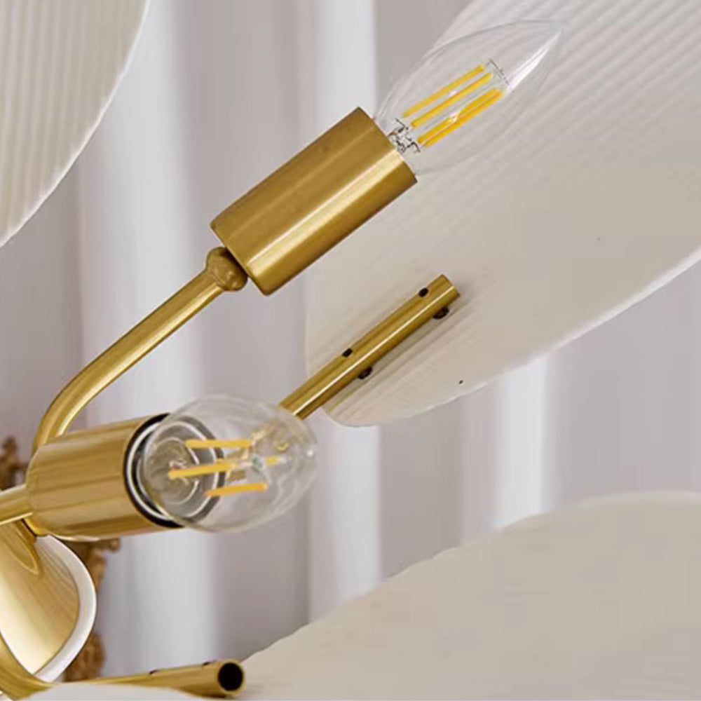 Vintage Creative Copper & Ceramic Pendant Light - Lumpaz