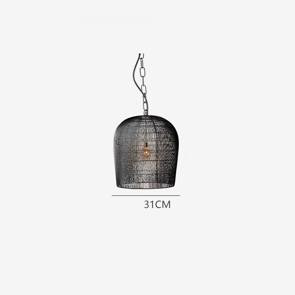 Wabi Sabi Simple Rattan Can Pendant Light - Lumpaz