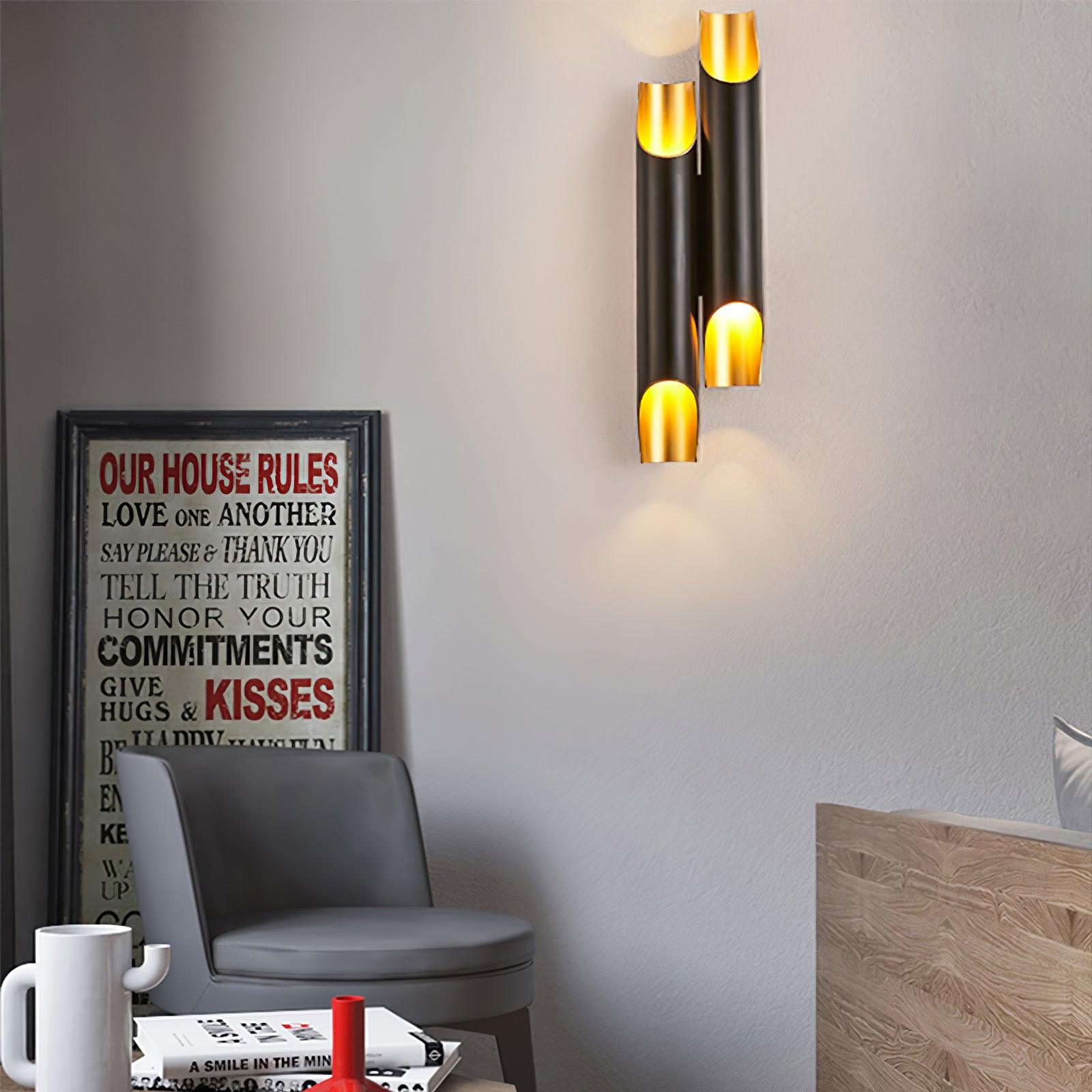 Abigali Straight Wall Lamp - Lumpaz