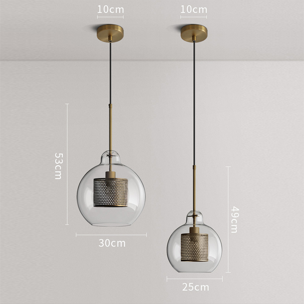 Modern Decor Chiswick Glass Pendant Light - Lumpaz