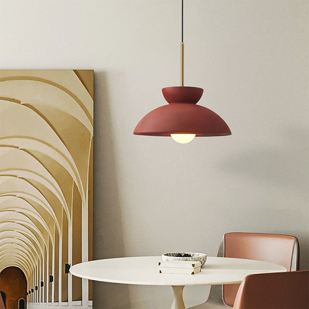 Nordic Minimalist Resin Pendant Light For Dining Room - Lumpaz