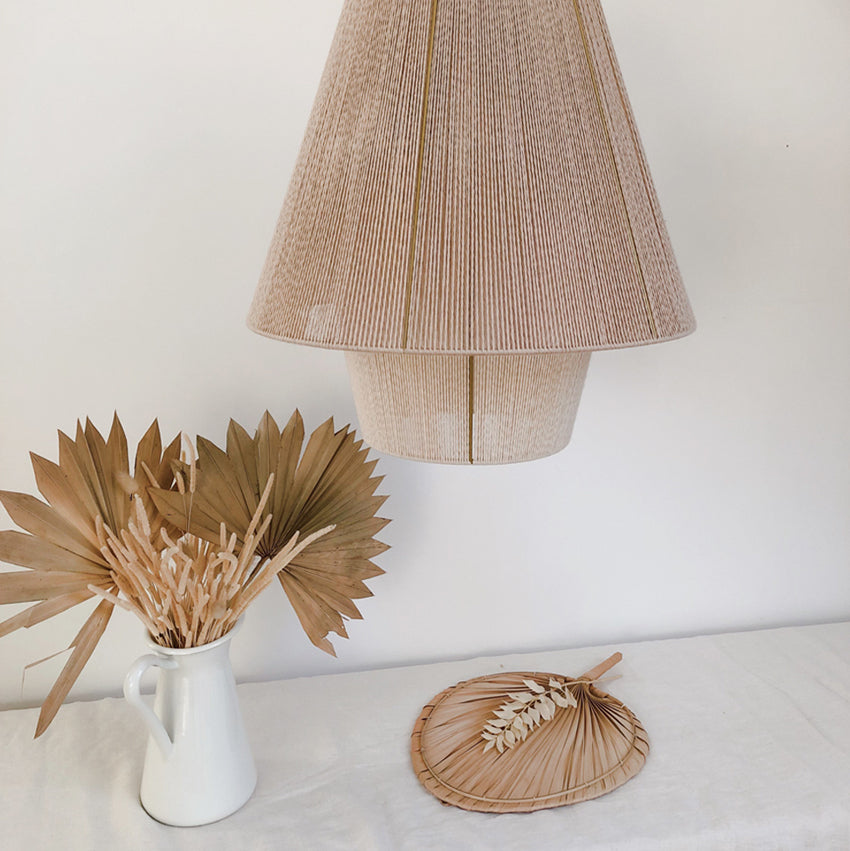 Creative Rope Lantern Boho Pendant Light - Lumpaz