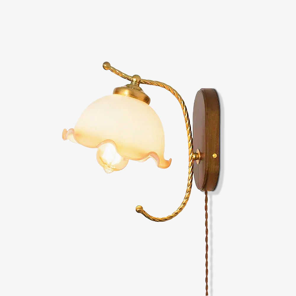 Milky Flower Wall Light - Lumpaz