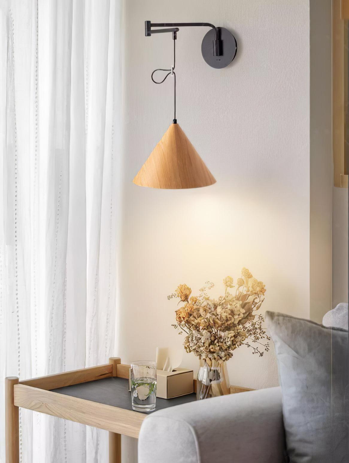 Cone Swing Arm Wall Lamp - Lumpaz