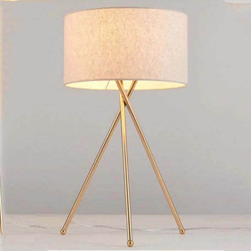 Alessio Minimalistische LED Steh/Tischlampe Weiß Schlafzimmer/Büros - Lumpaz