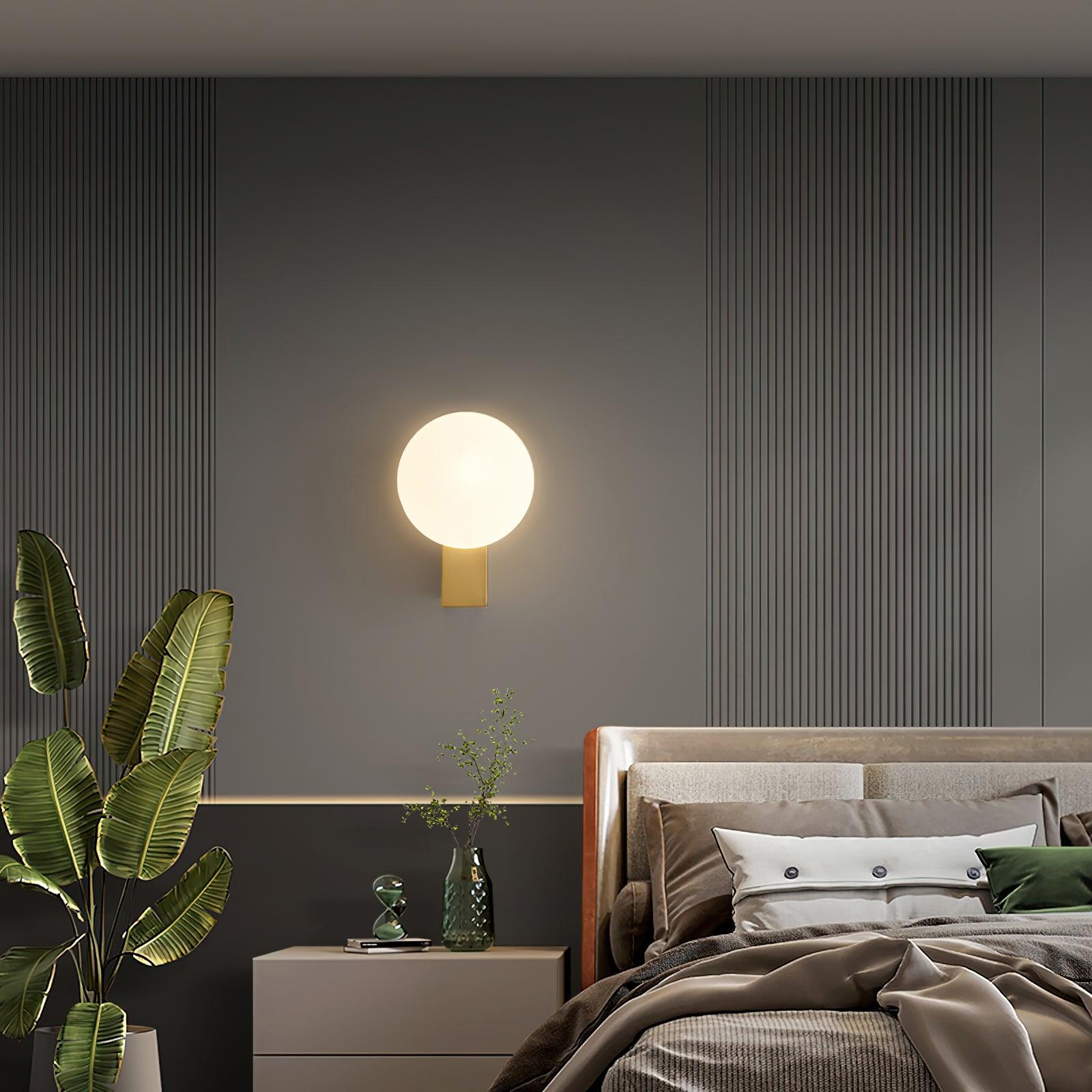 Single Globe Wall Light - Lumpaz