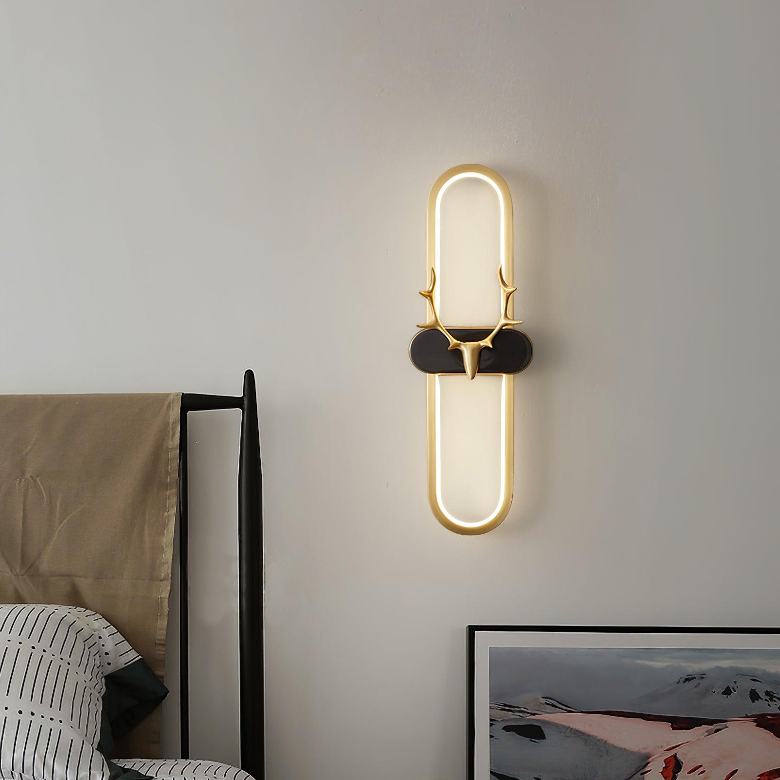 Antlers Halo Wall Lamp - Lumpaz