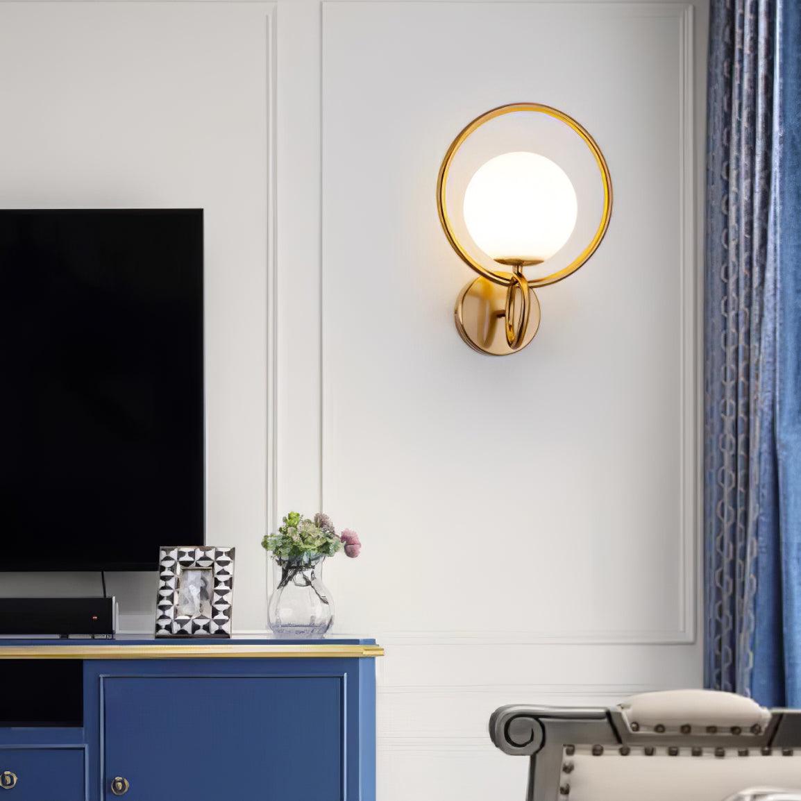 Circle Global Wall Lamp - Lumpaz