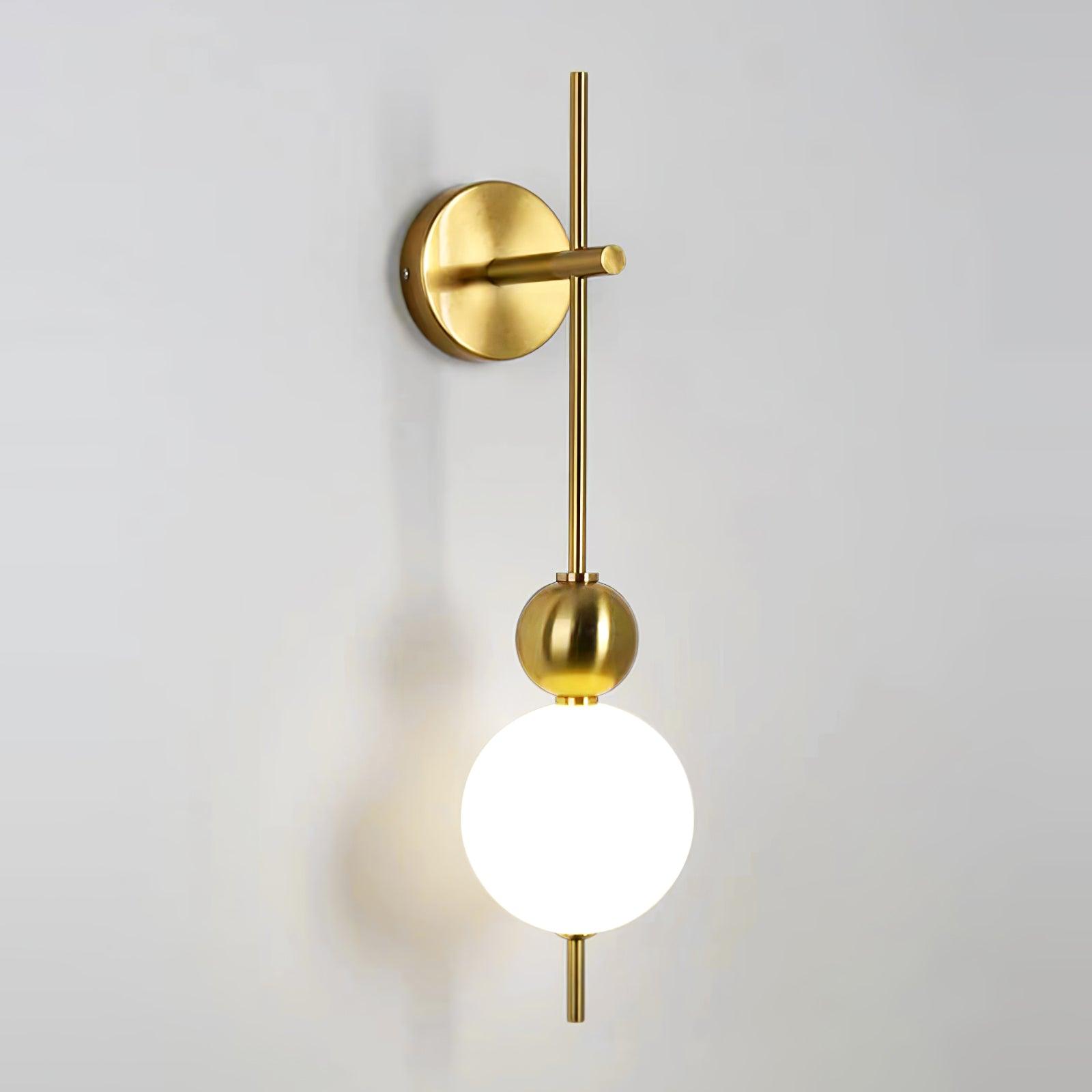 Candied Haws String Brass Wall Lamp - Lumpaz