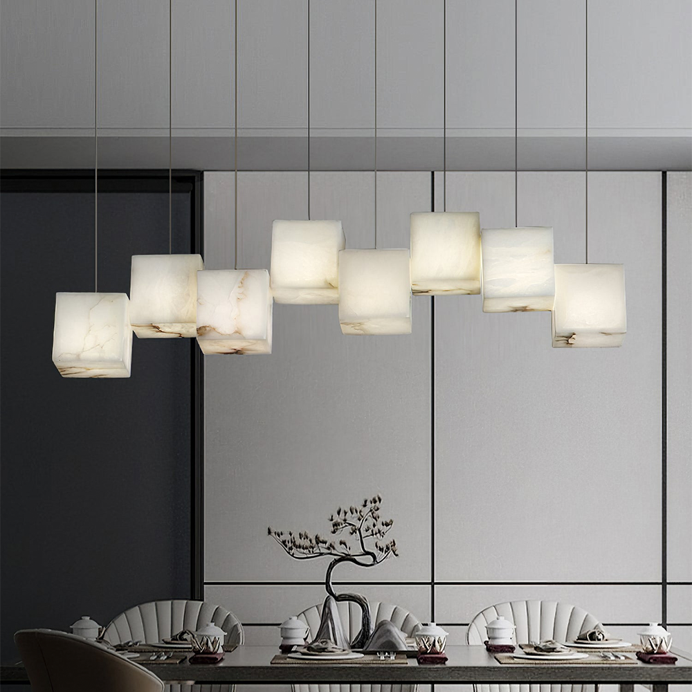 Modern Artistic Geometric Shape Elegant Hanging Light Fixture - Lumpaz