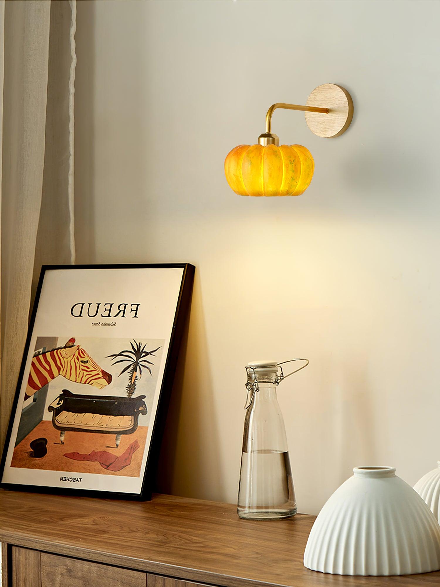 Pumpkin Wall Light - Lumpaz