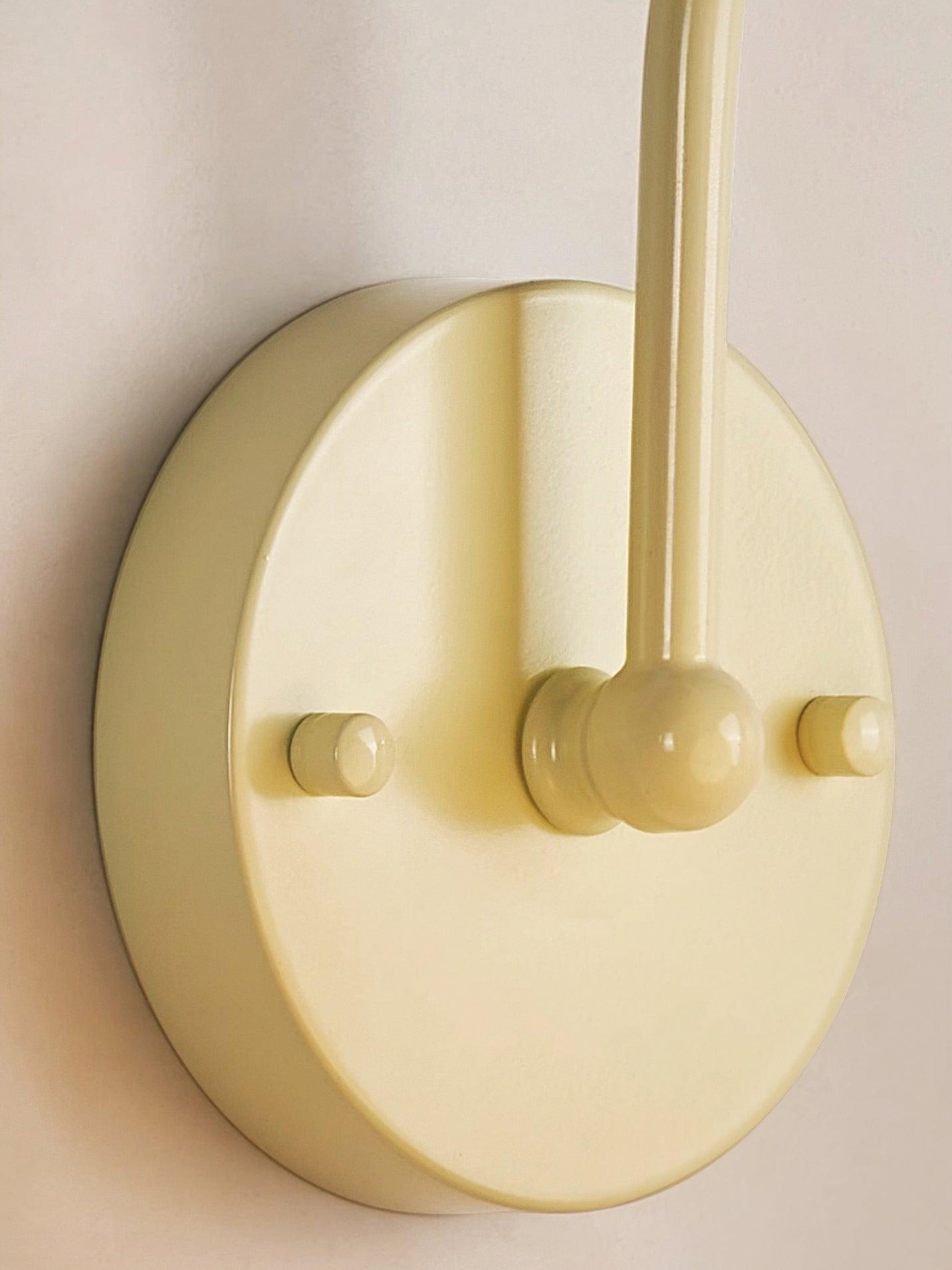 Milk White Floral Wall Lamp - Lumpaz