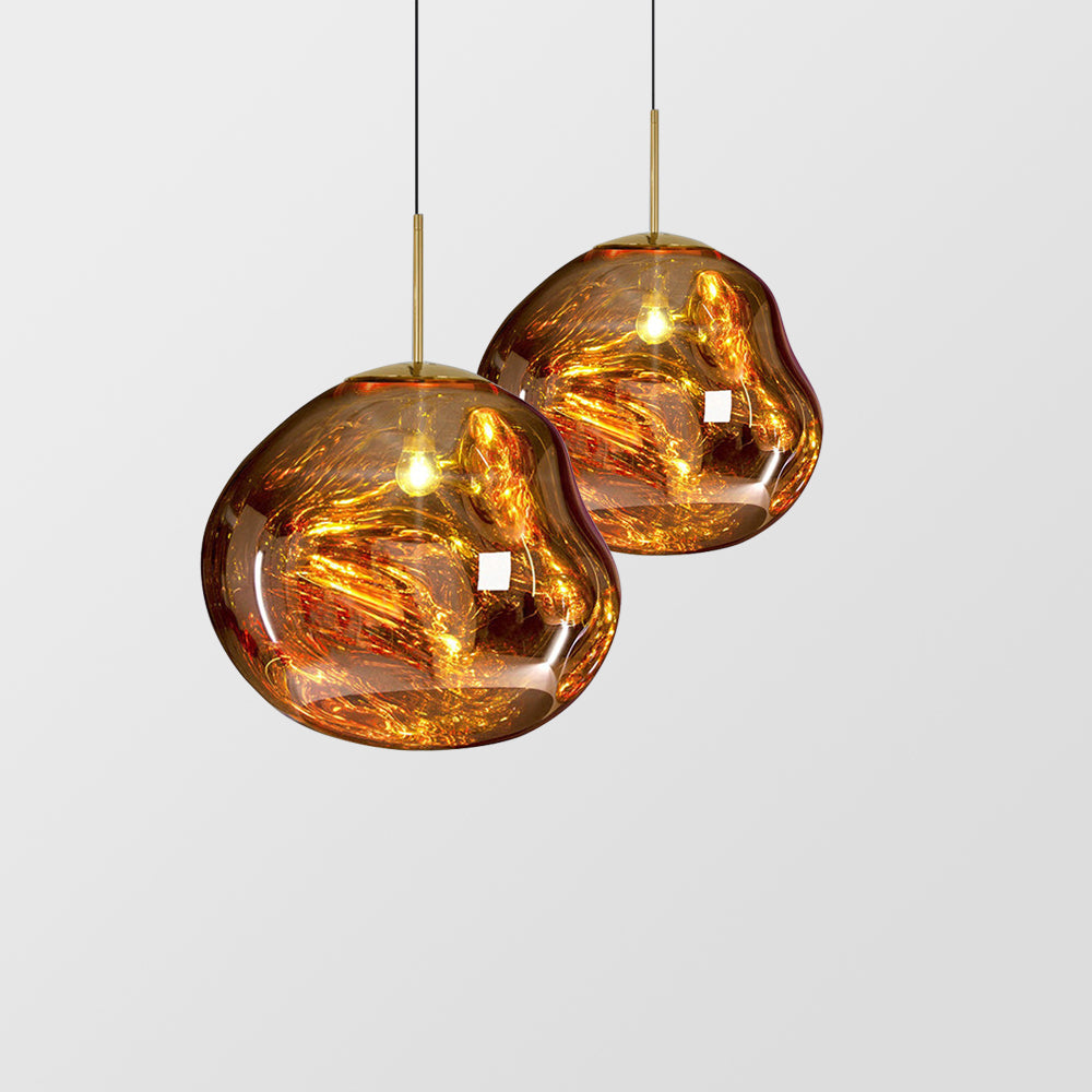 Modern Art Deco Irregular Bubble Pendant Light For Dining Room - Lumpaz