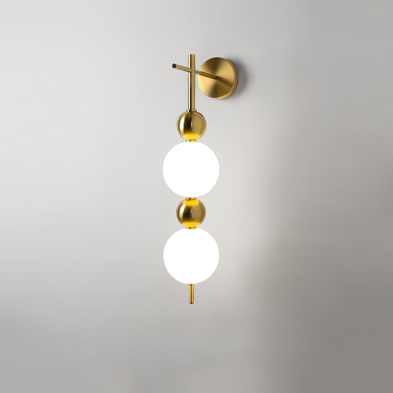Candied Haws String Brass Wall Lamp - Lumpaz