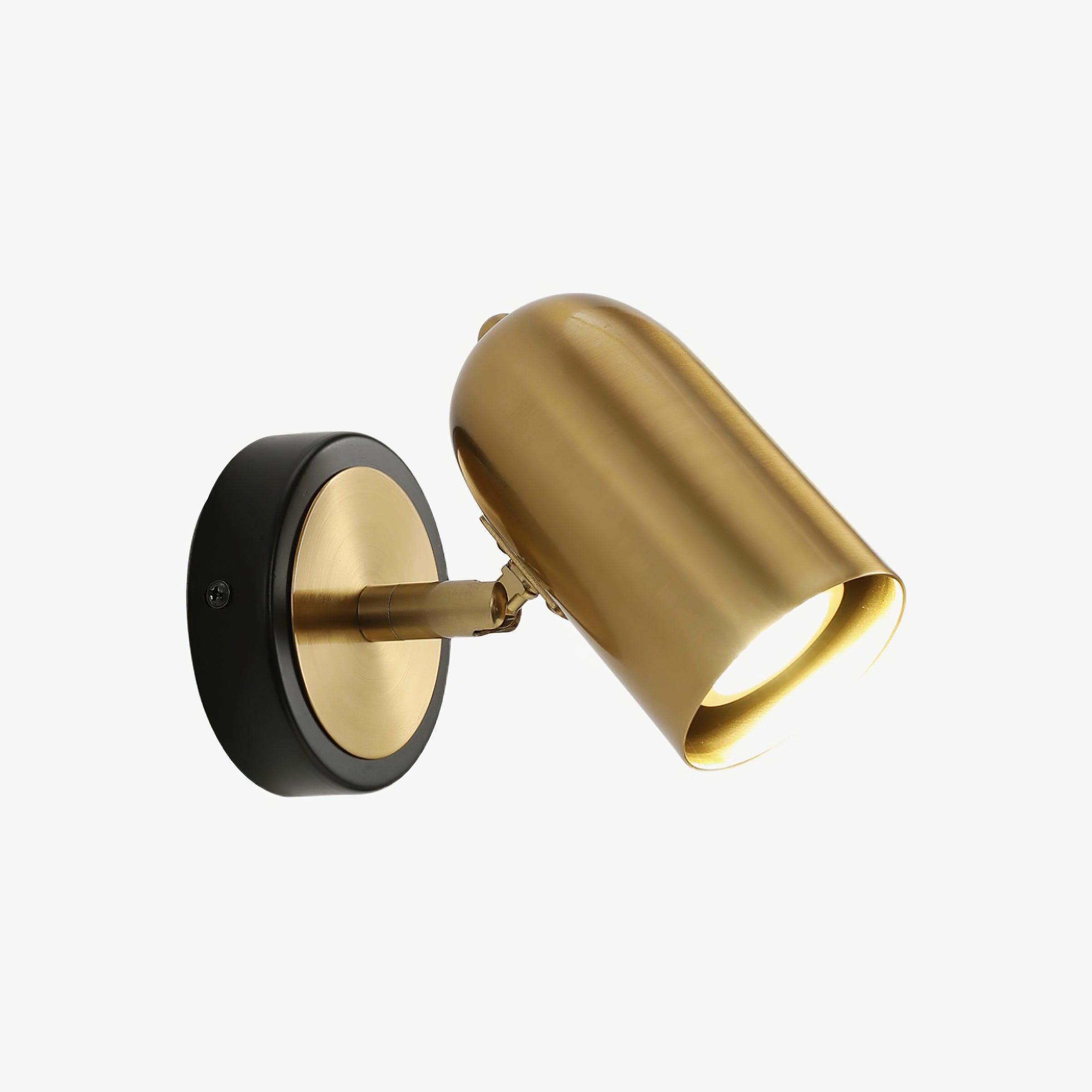Leonardo Gold Wall Lamp - Lumpaz