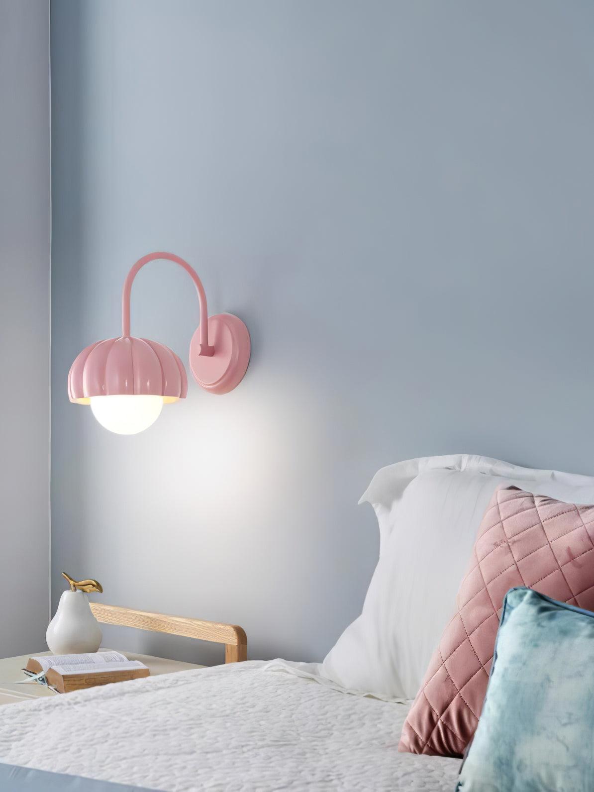 Creamy Pumpkin Wall Light - Lumpaz