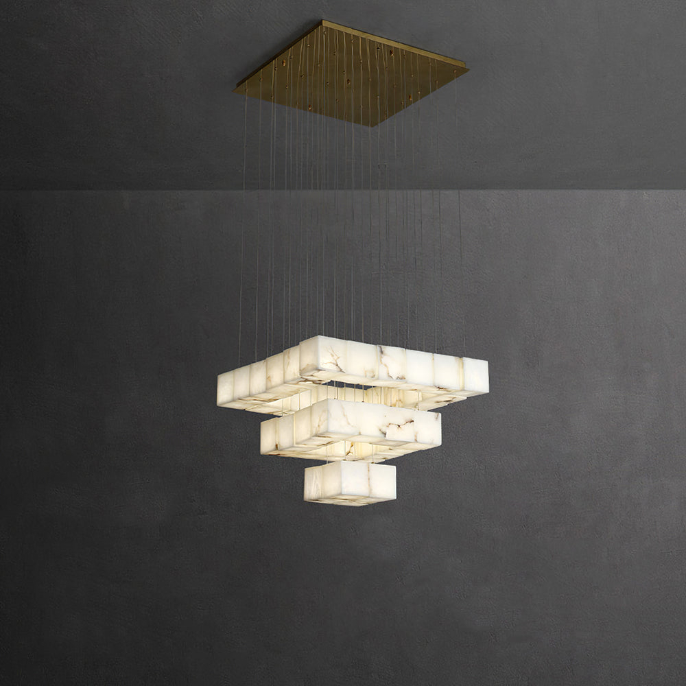 Modern Artistic Geometric Shape Elegant Hanging Light Fixture - Lumpaz