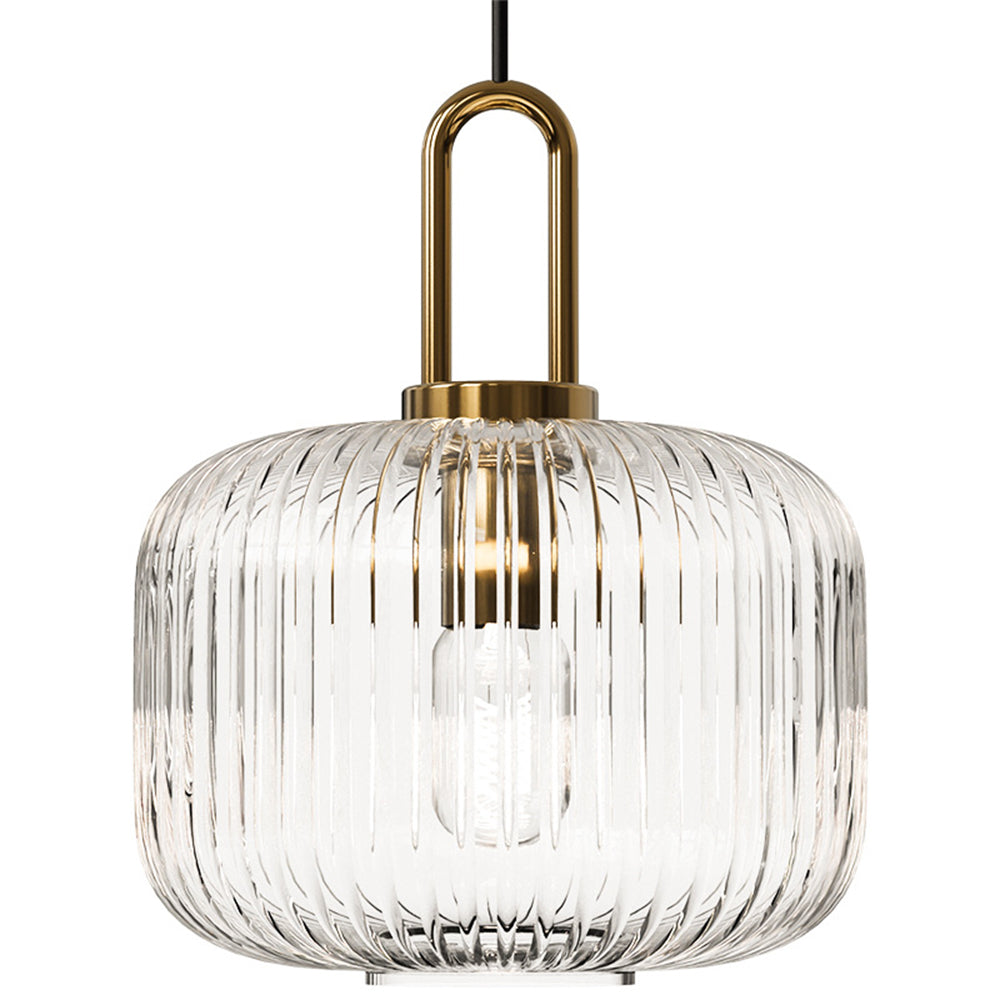 Design Pumpkin Shape Glass Pendant Light - Lumpaz