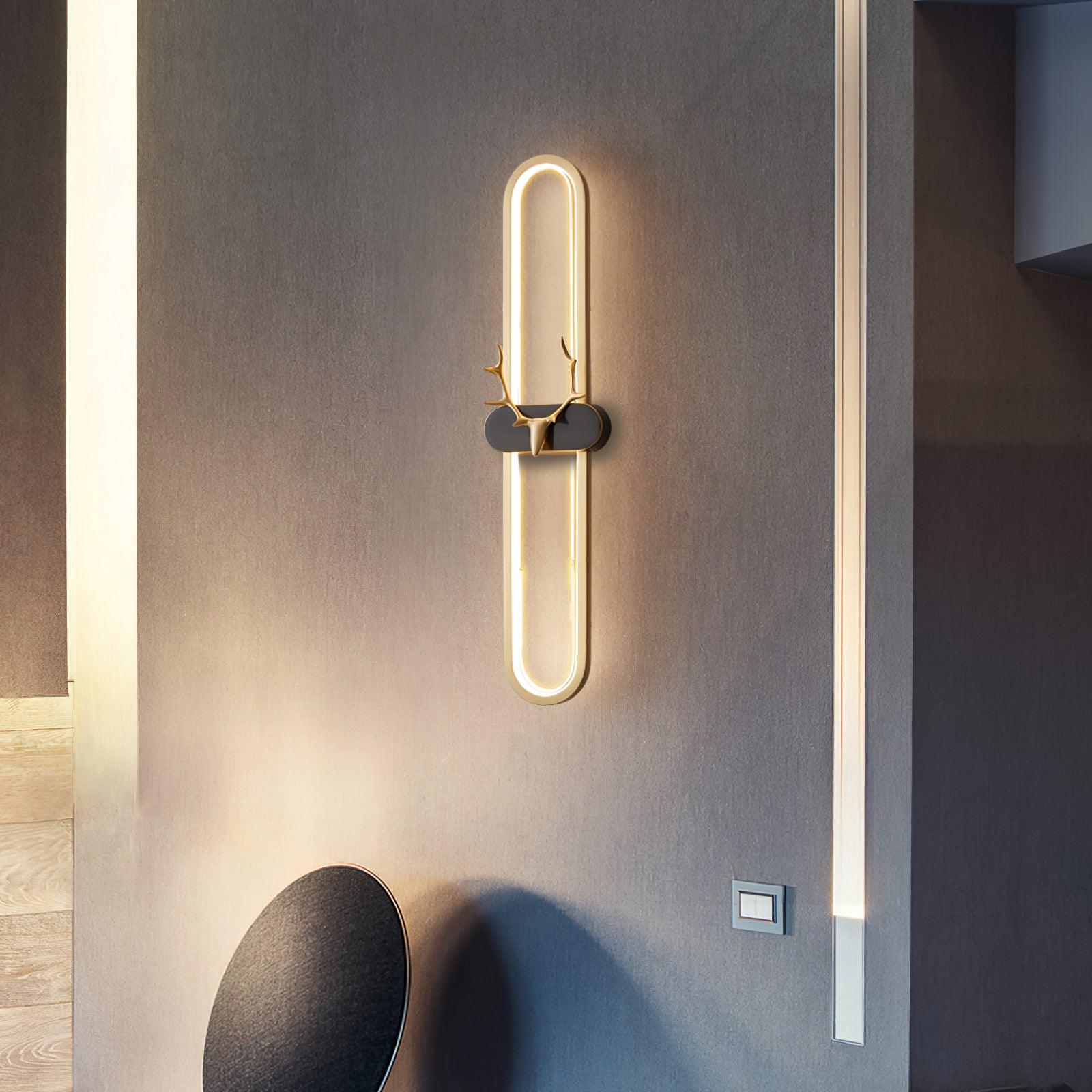 Antlers Halo Wall Lamp - Lumpaz