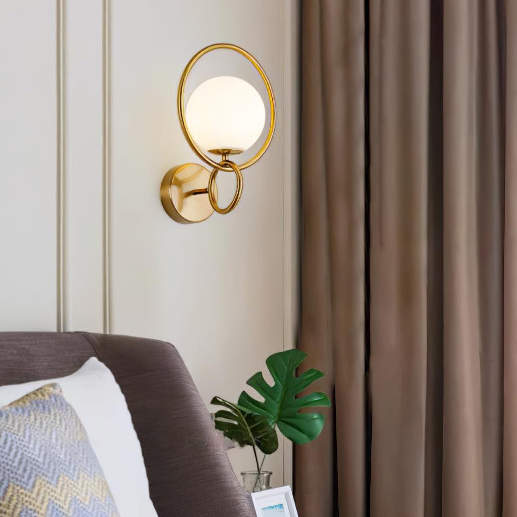 Circle Global Wall Lamp - Lumpaz