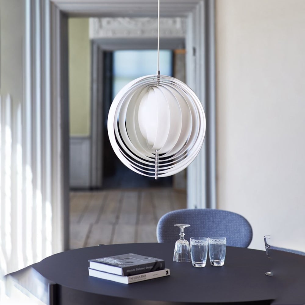 Modern Verpan Moon Lamp Pendant Light For Living Room - Lumpaz