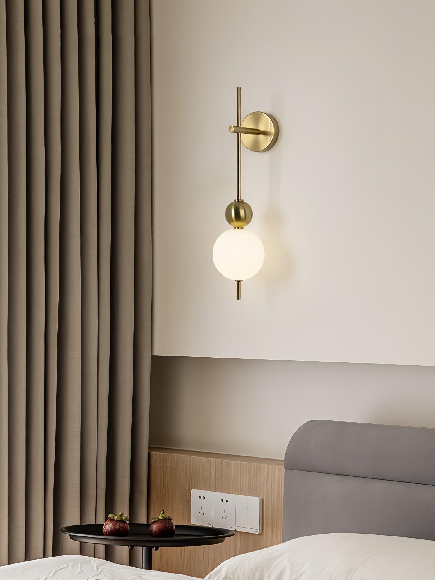 Candied Haws String Brass Wall Lamp - Lumpaz