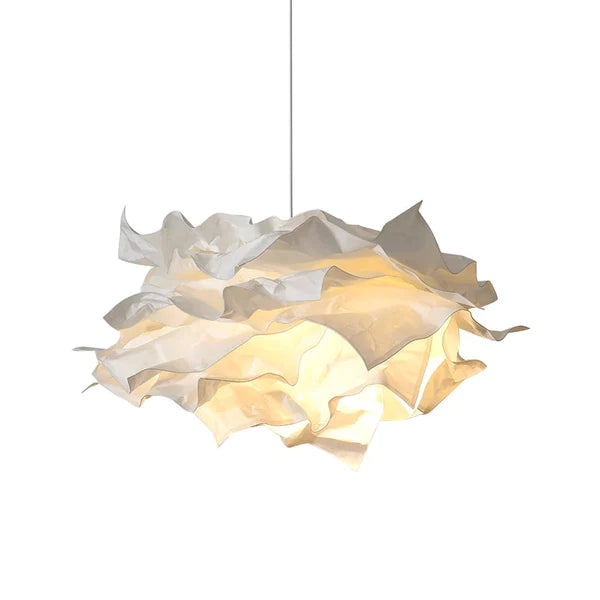 White Pendant Light Art Decor Hanging Lights For Bedroom - Lumpaz