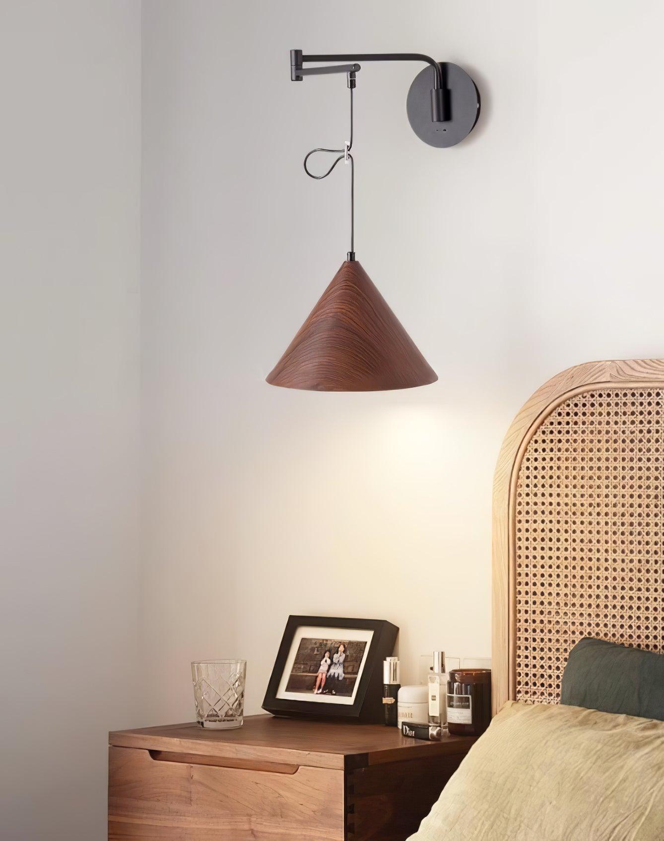 Cone Swing Arm Wall Lamp - Lumpaz