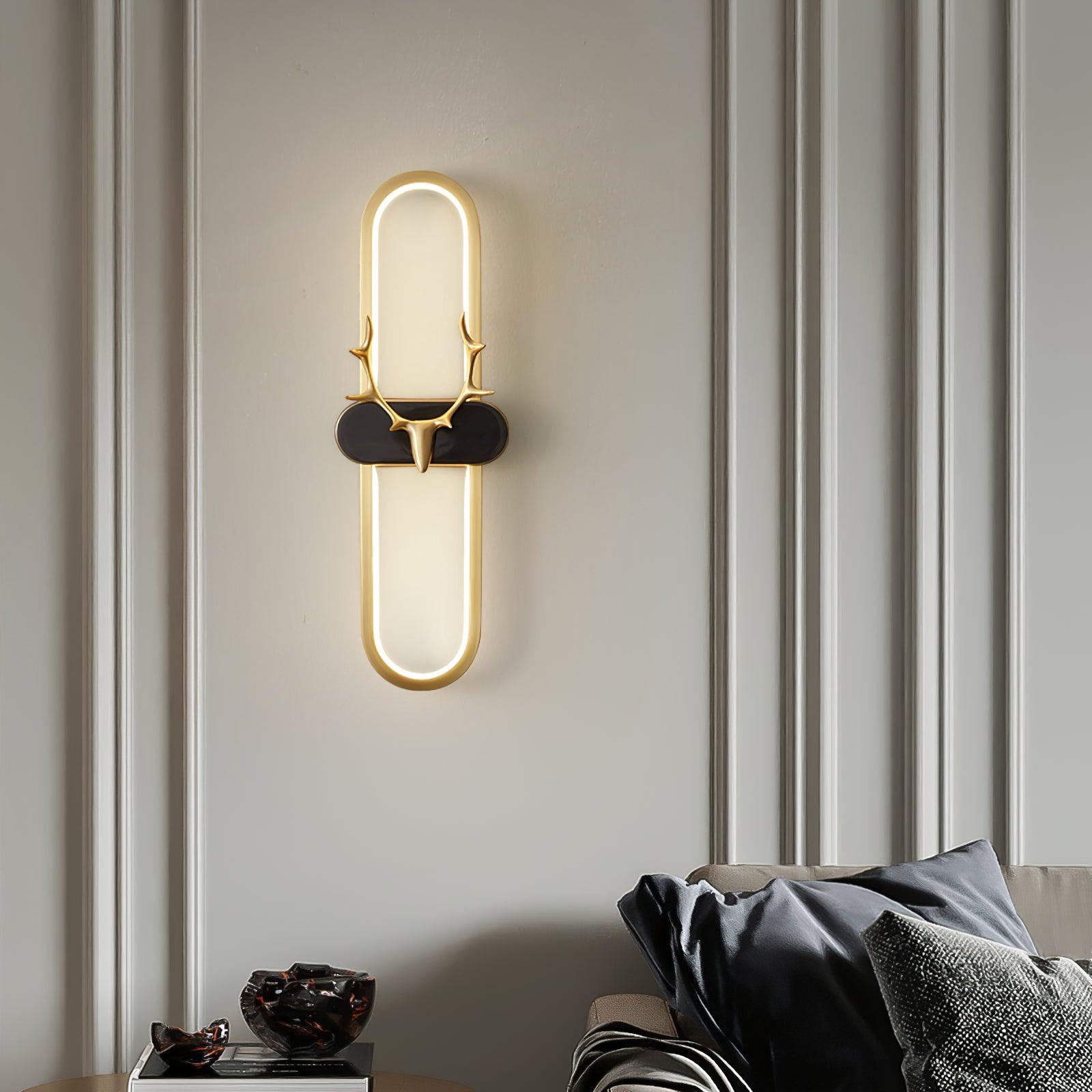 Antlers Halo Wall Lamp - Lumpaz